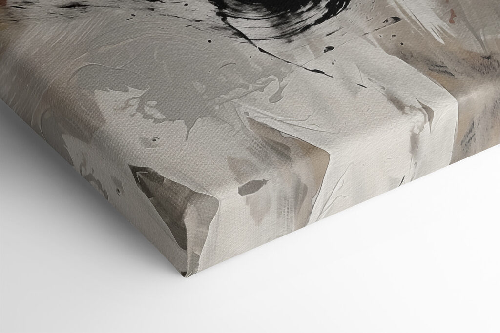 Painting of a white crane