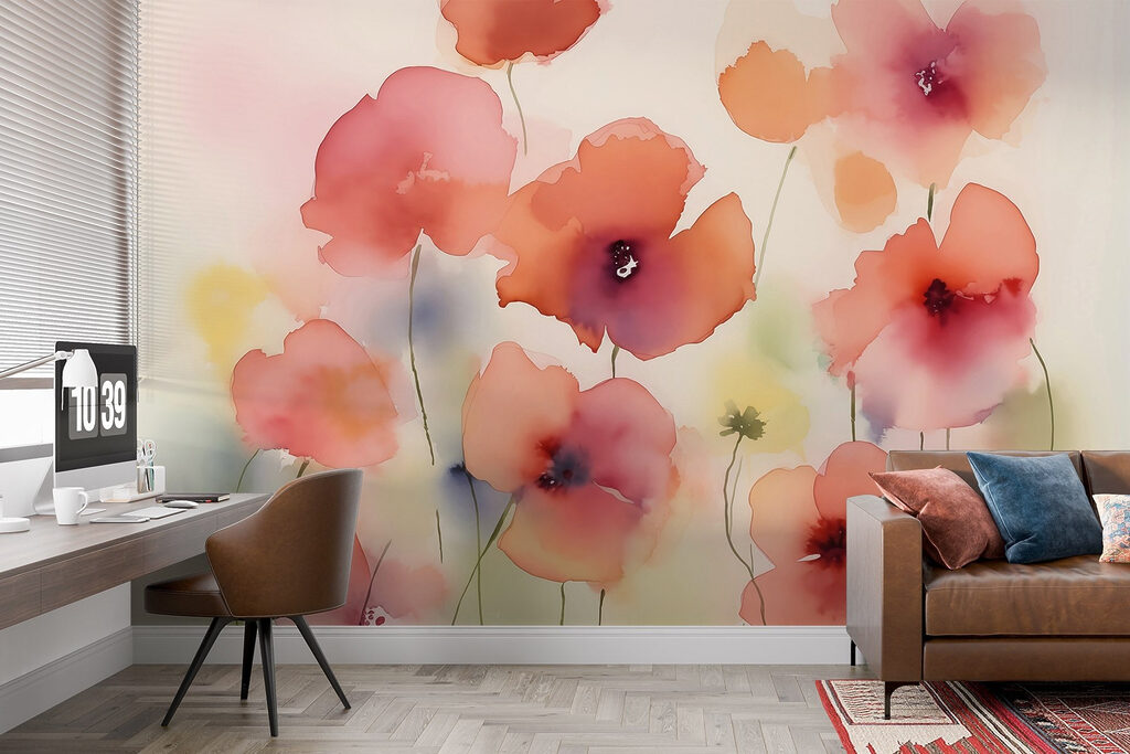 Painting of flowers Painting of flowers