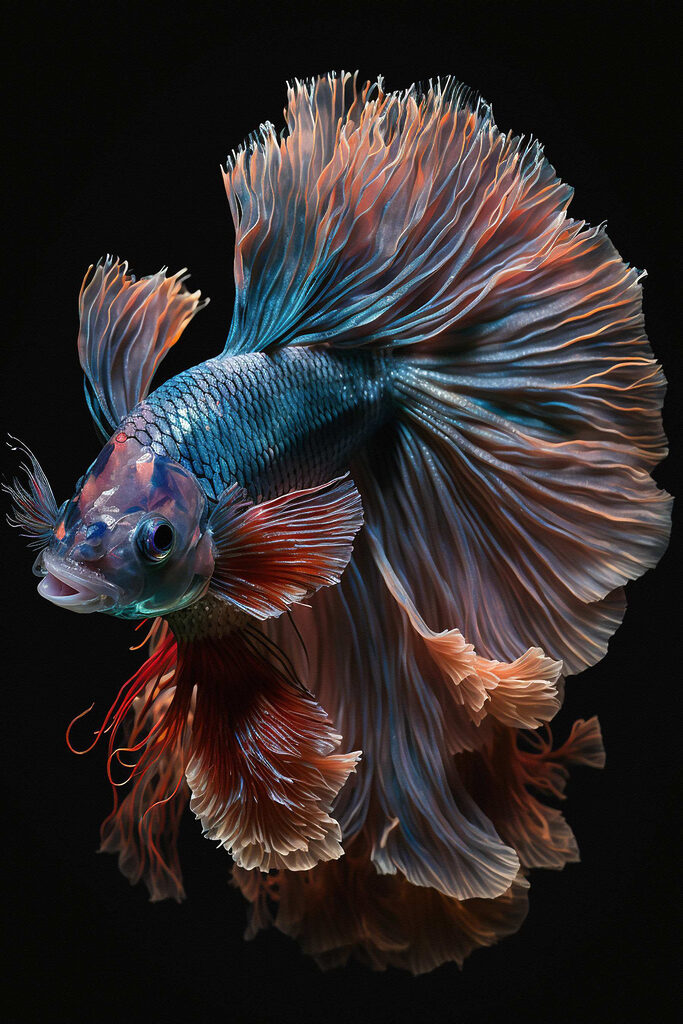 Fish with a large tail Fish with a large tail