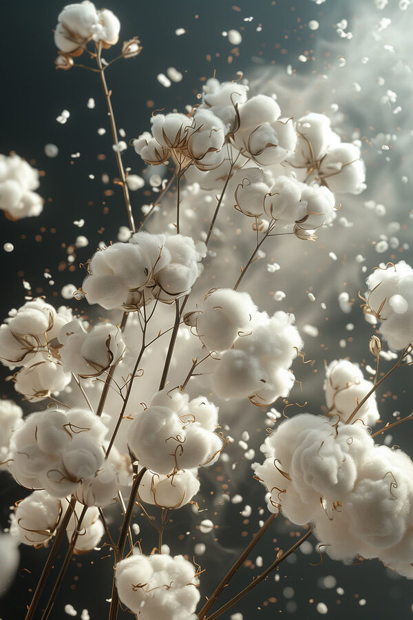 Fluffy blooms dancing in the air Fluffy blooms dancing in the air