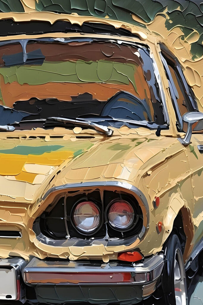 Classic car with a vintage vibe Classic car with a vintage vibe