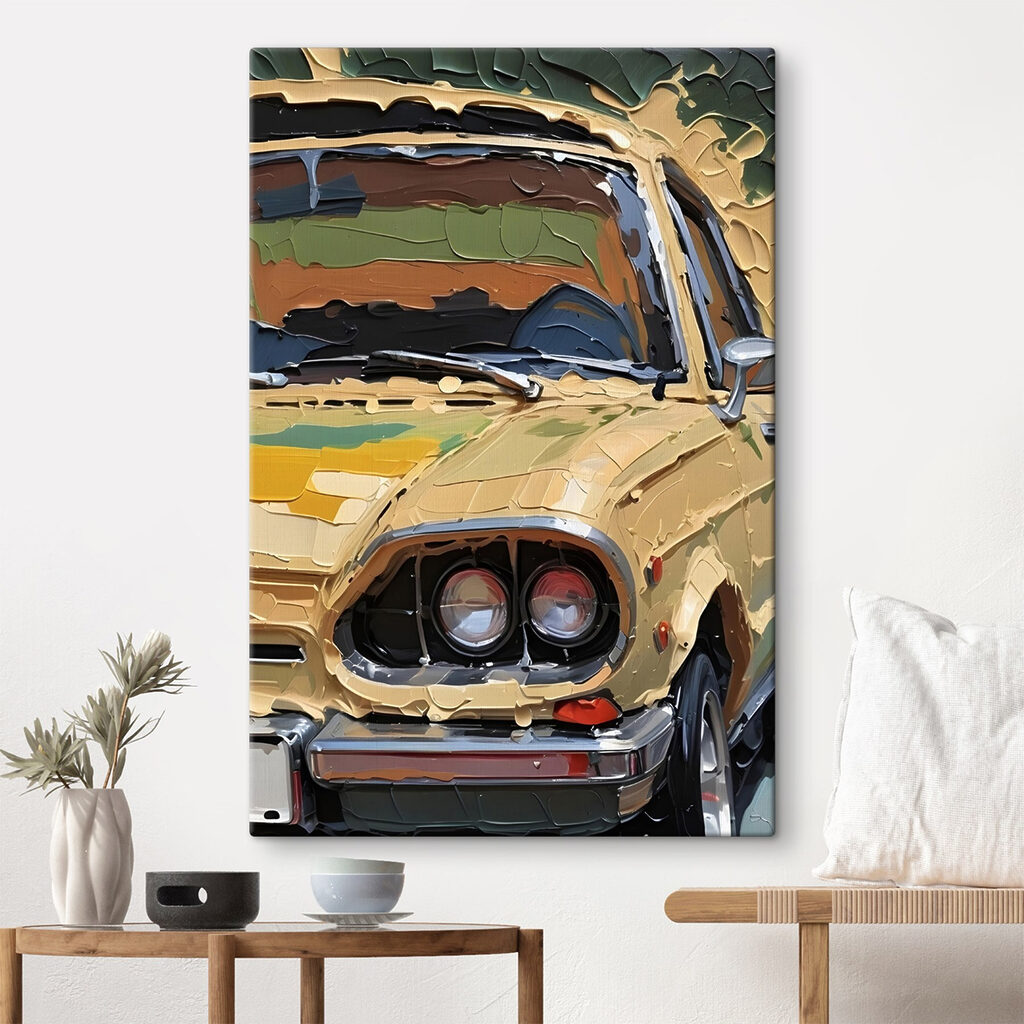Classic car with a vintage vibe Classic car with a vintage vibe