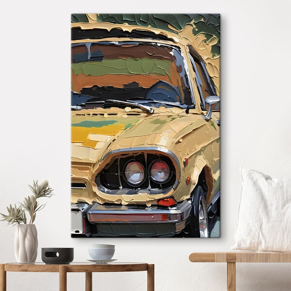Classic car with a vintage vibe Classic car with a vintage vibe