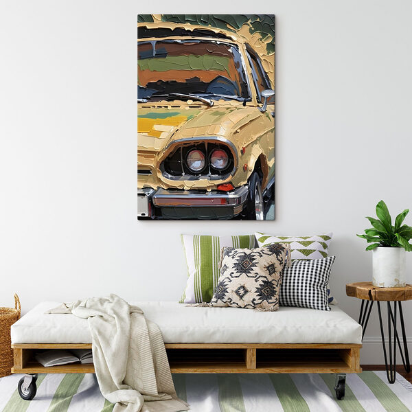 Classic car with a vintage vibe Classic car with a vintage vibe