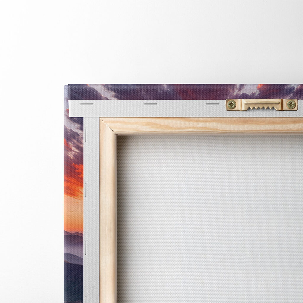 Valley with flowers and a river