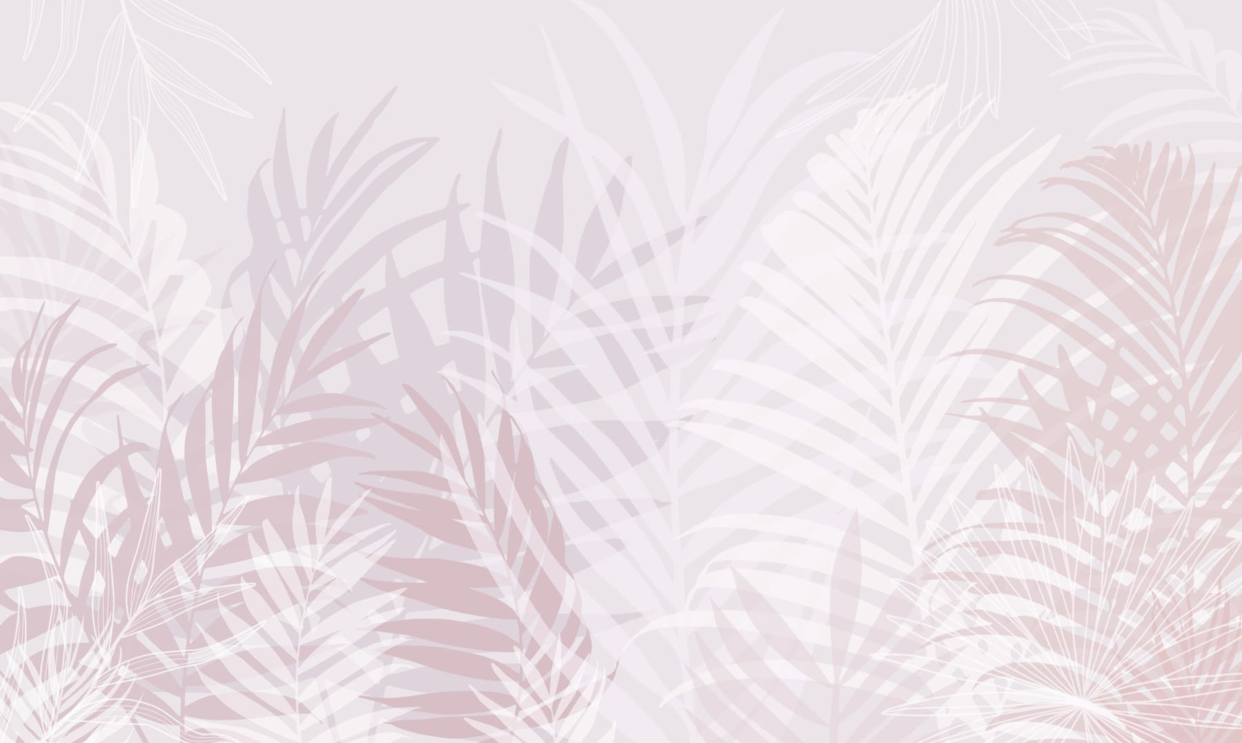 White and pink leaves