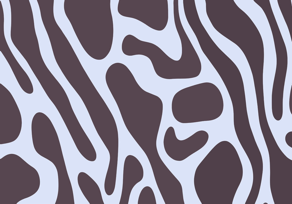 Abstract shapes in calming tones