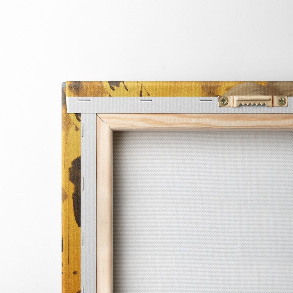 Woman with curly blonde hair and large earrings