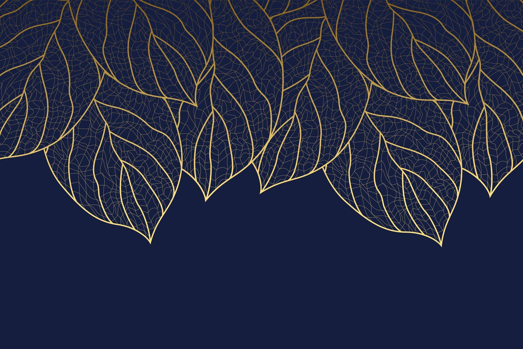 Elegant leaf pattern on dark background Elegant leaf pattern on dark background