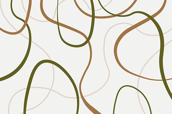 Pattern of brown and green lines Pattern of brown and green lines