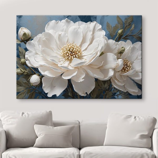 Delicate blooms against a soft backdrop Delicate blooms against a soft backdrop