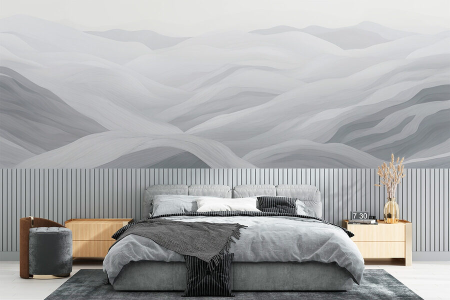 White and gray landscape White and gray landscape