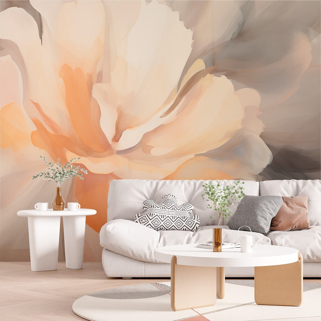 Soft petals in gentle hues