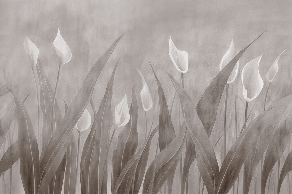 Soft blooms in muted elegance