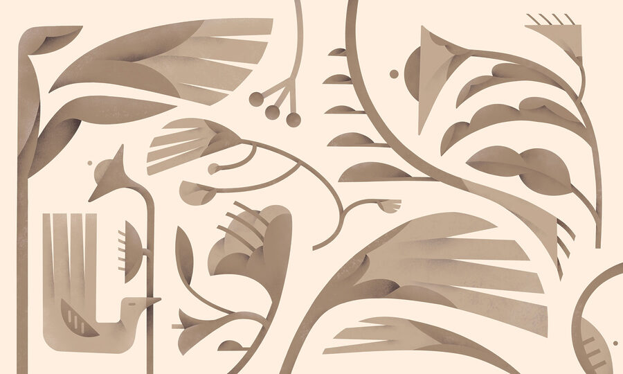Nature-inspired abstract shapes and forms Nature-inspired abstract shapes and forms