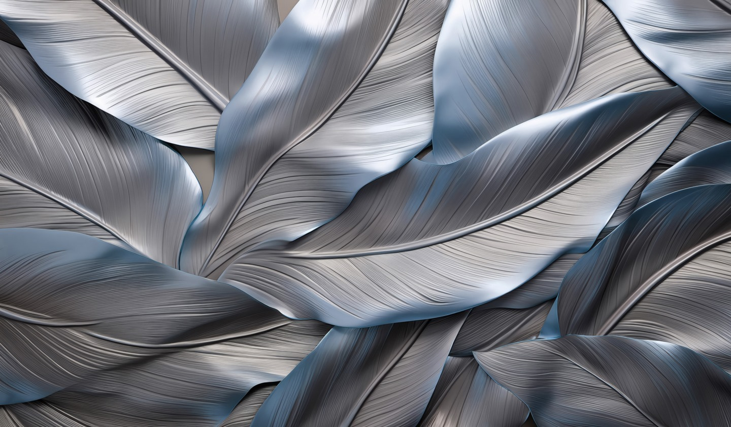 Elegant leaves in smooth texture Elegant leaves in smooth texture