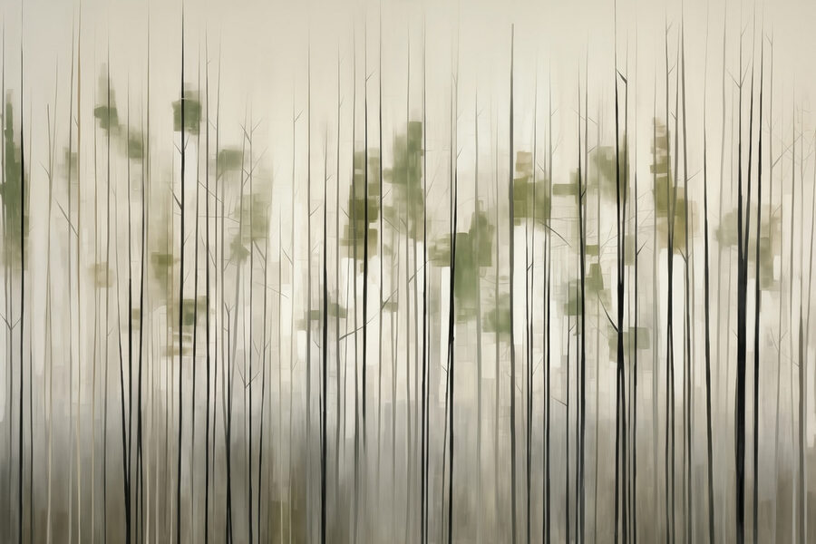 Group of trees in a forest Group of trees in a forest