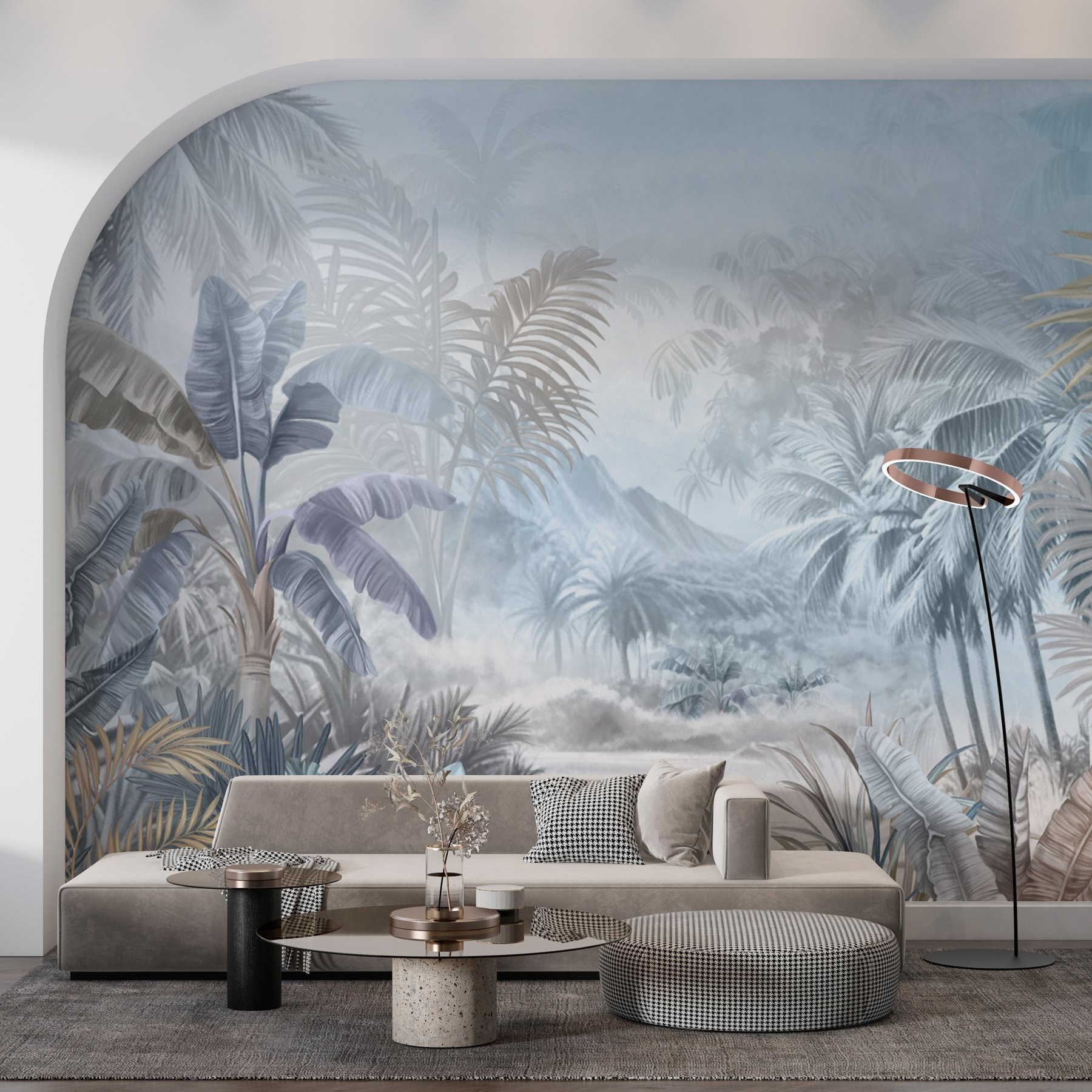 Painting of a jungle