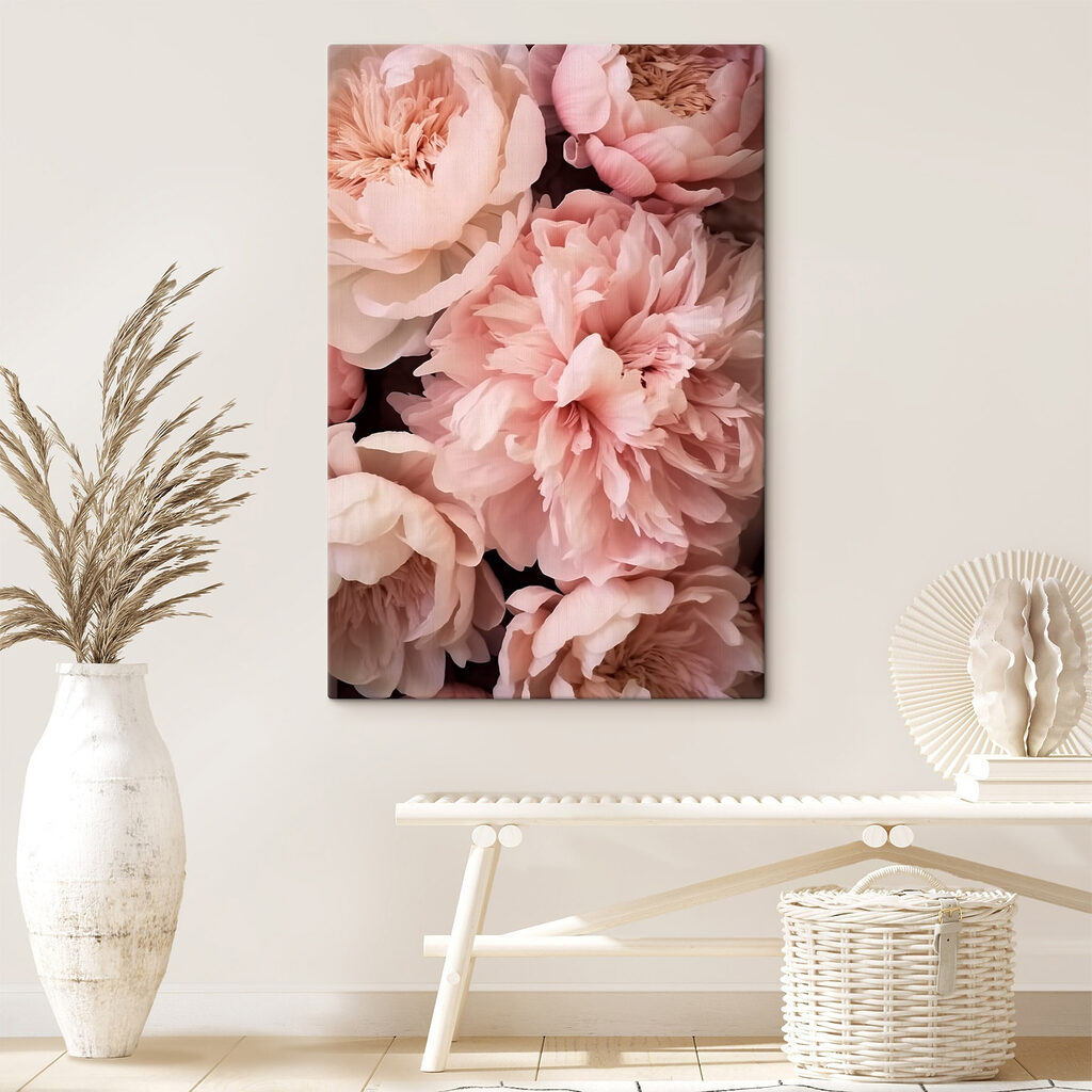 Group of pink flowers Group of pink flowers