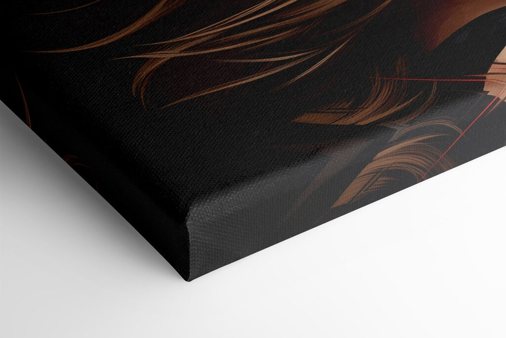 Woman with a rose in her hat