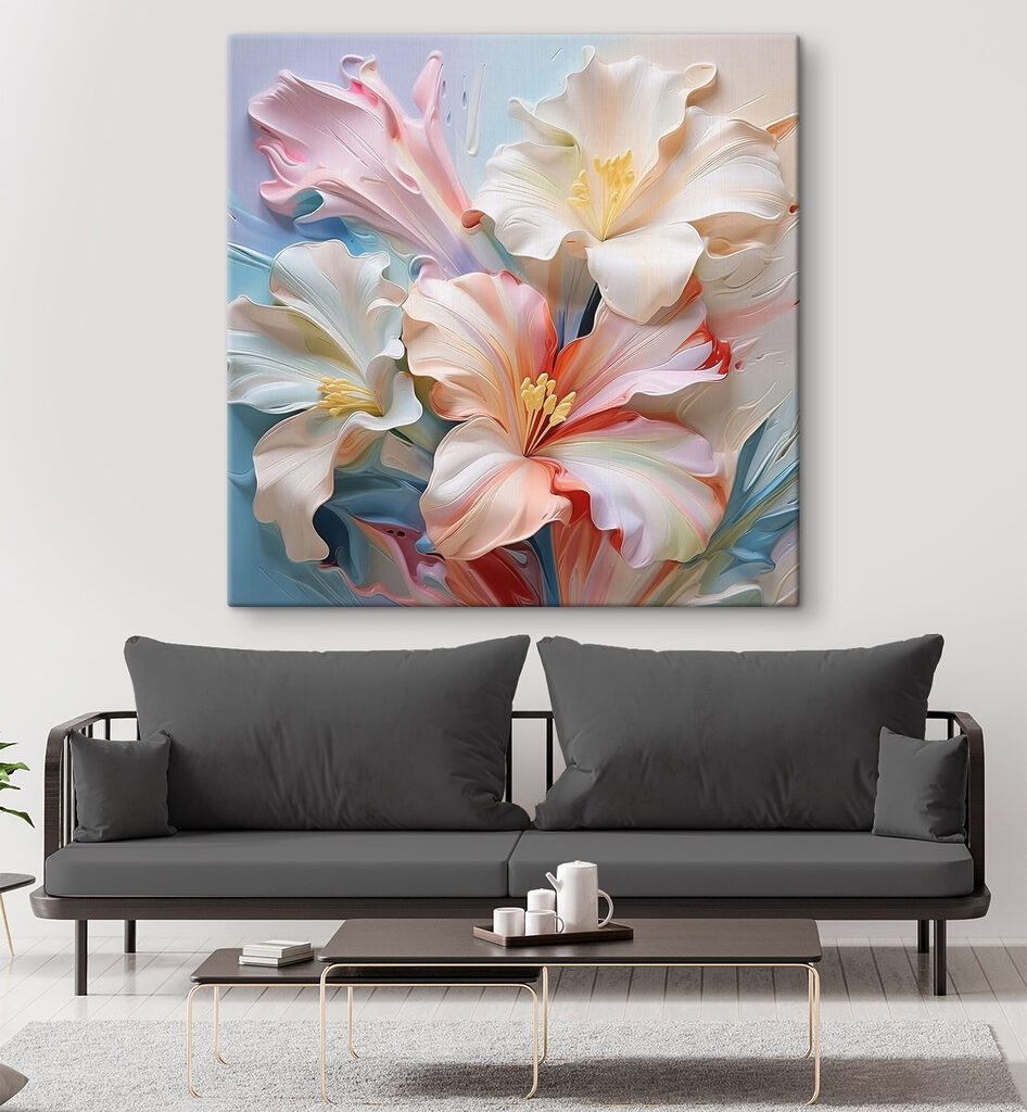 Delicate petals in soft hues Delicate petals in soft hues