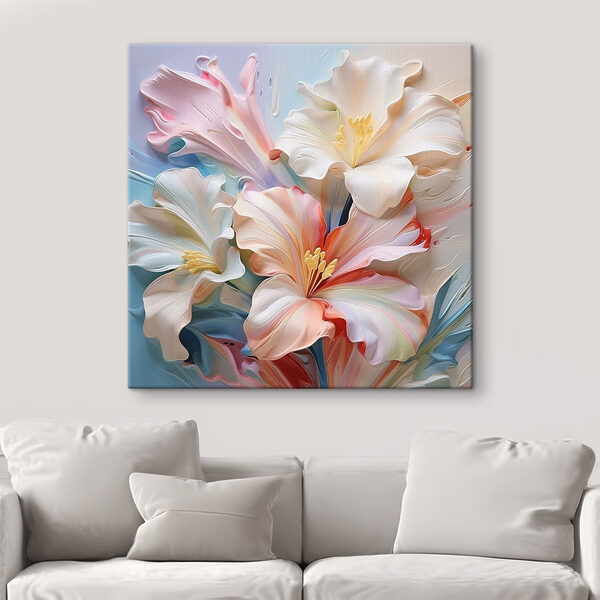 Delicate petals in soft hues Delicate petals in soft hues