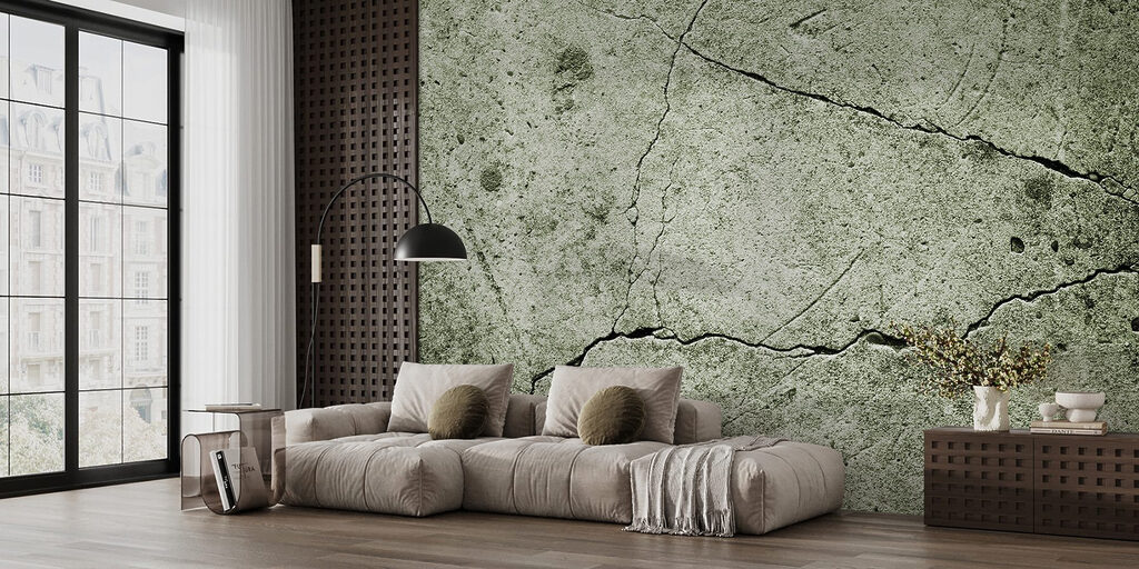 Cracked surface with subtle texture