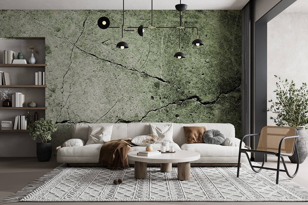 Cracked surface with subtle texture