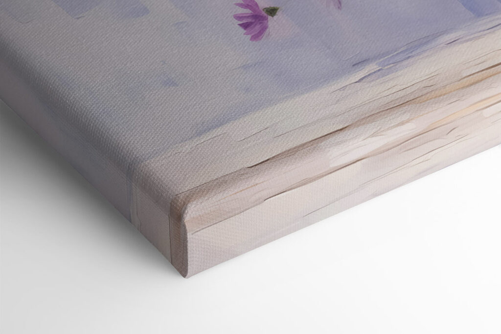 Painting of flowers in a vase