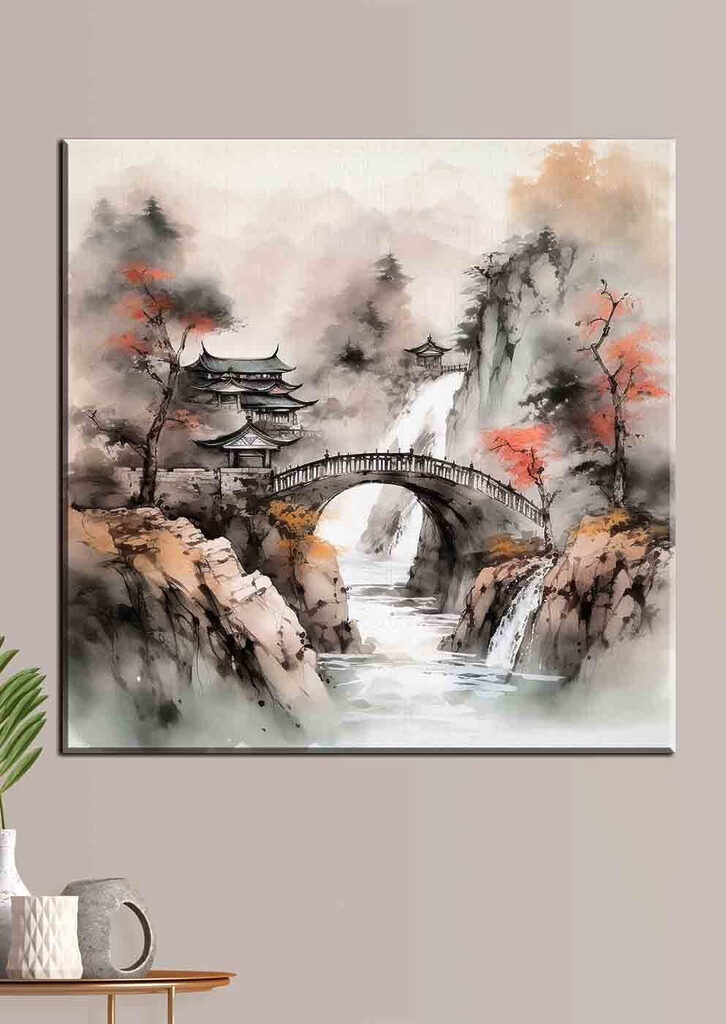 Bridge over a river Bridge over a river