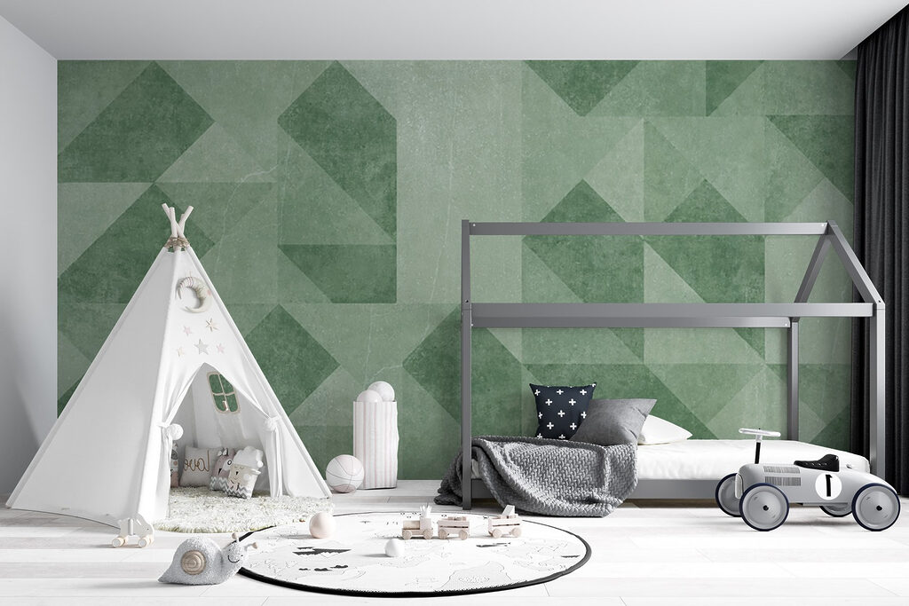 Green and white background Green and white background