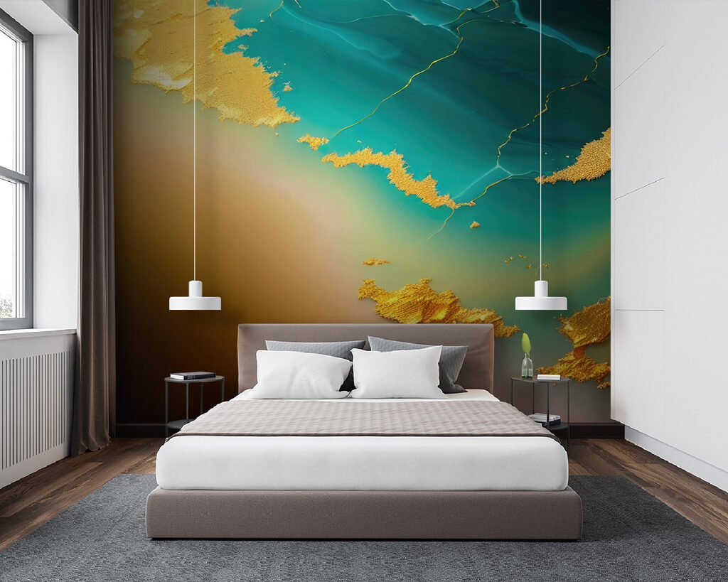 Map of the ocean