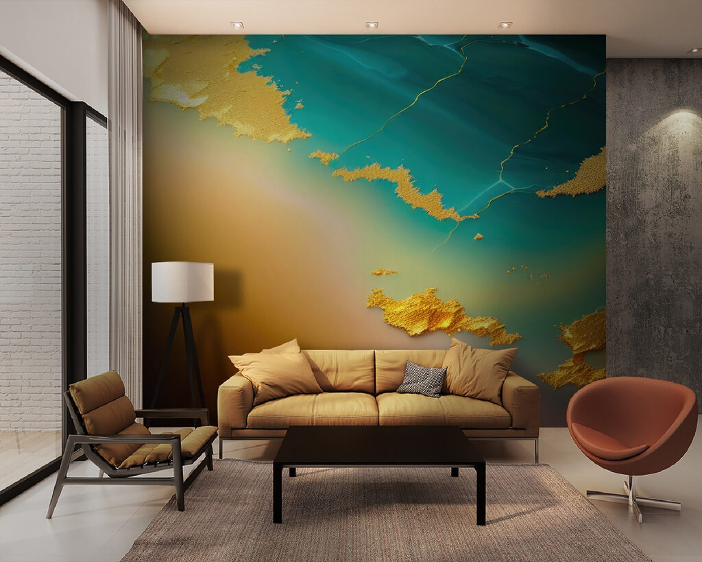 Map of the ocean