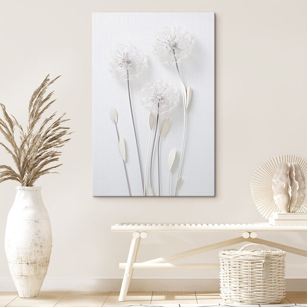 Delicate blooms on slender stems Delicate blooms on slender stems