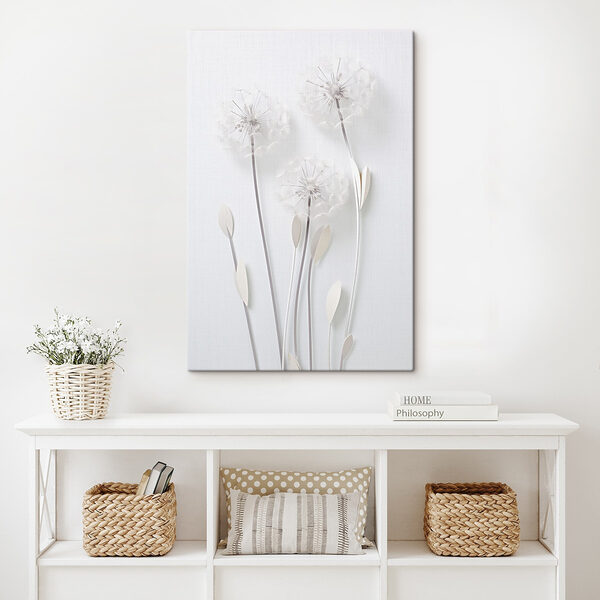 Delicate blooms on slender stems Delicate blooms on slender stems