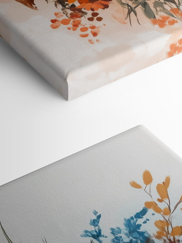 Painting of flowers in a vase Painting of flowers in a vase