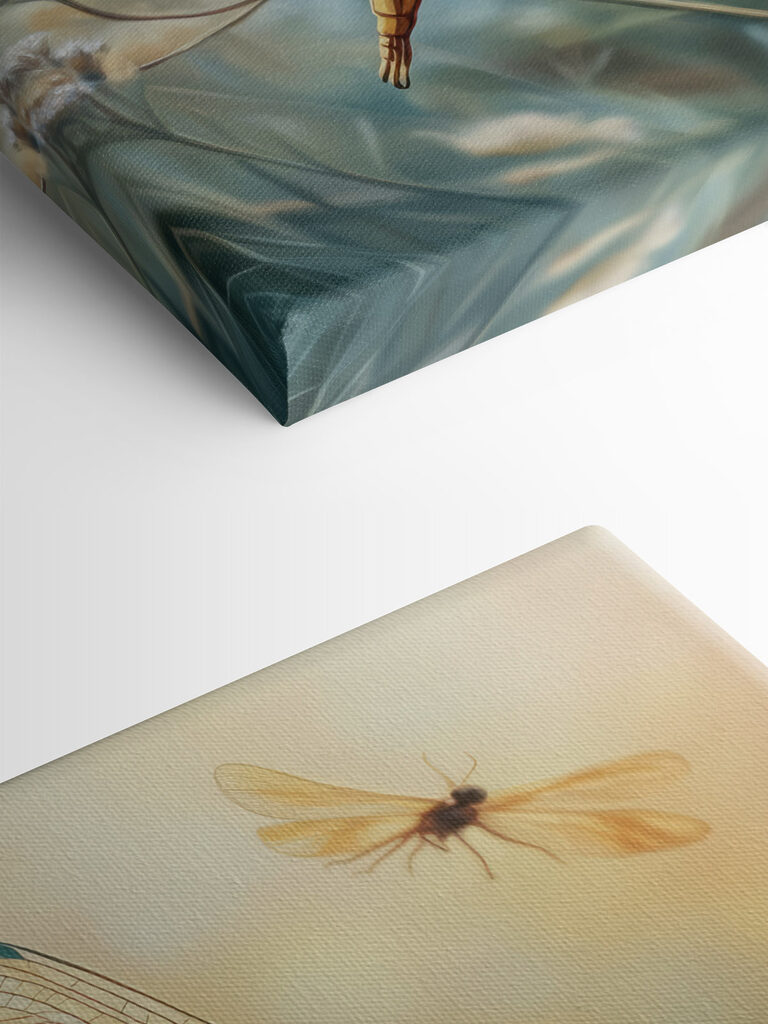 Dragonfly on a flower Dragonfly on a flower