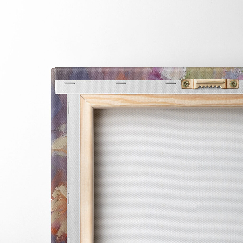 Painting of flowers in a vase