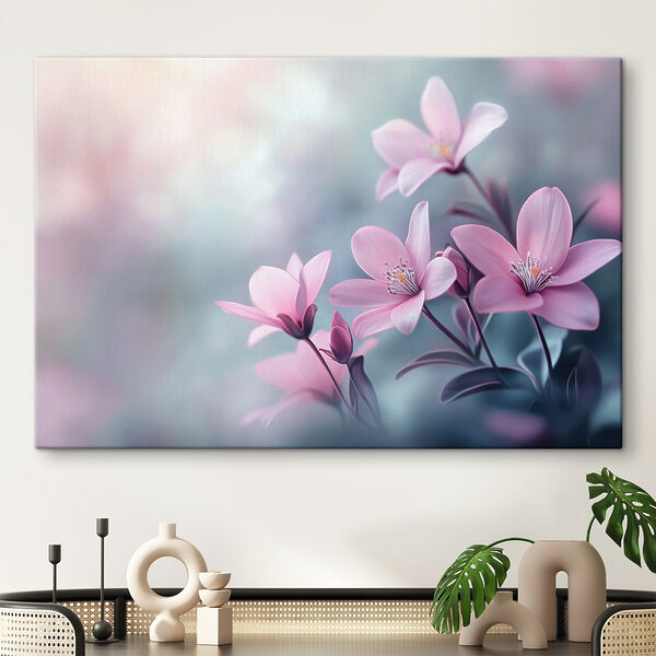Group of pink flowers
