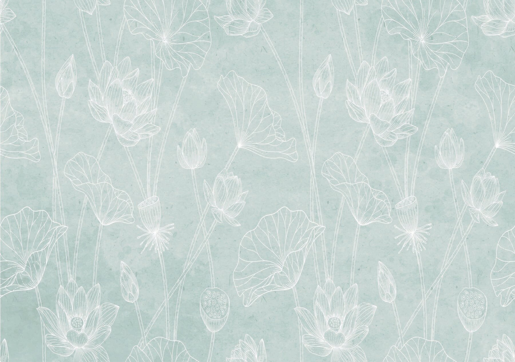 Pattern of flowers on a blue background Pattern of flowers on a blue background