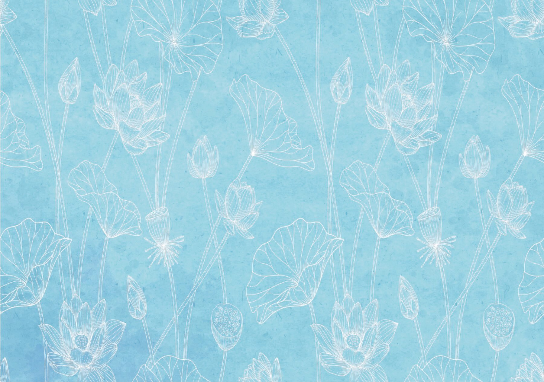 Blue and white floral pattern Blue and white floral pattern