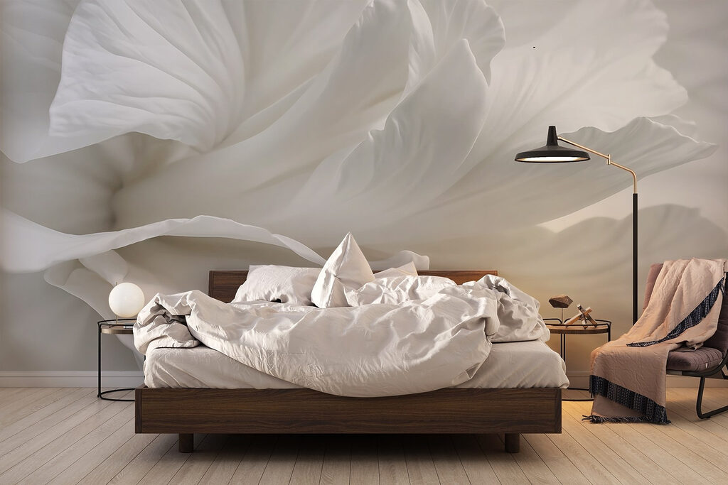 Delicate petals in soft embrace Delicate petals in soft embrace