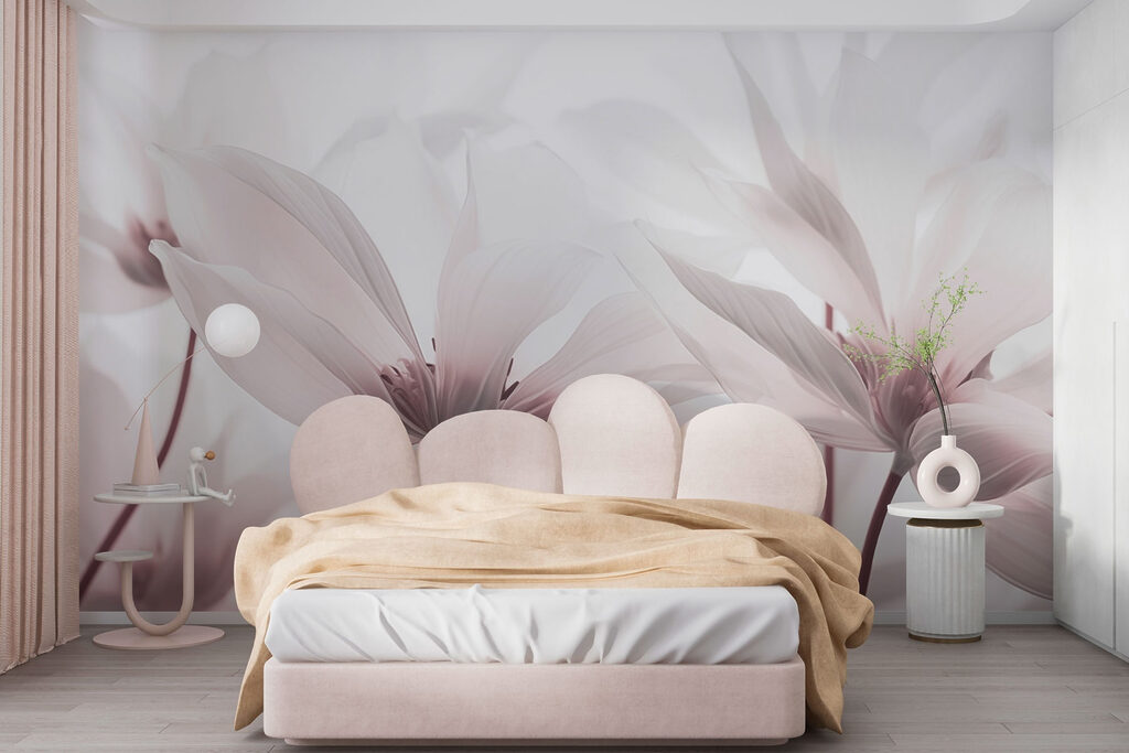 Delicate blossoms in soft hues Delicate blossoms in soft hues