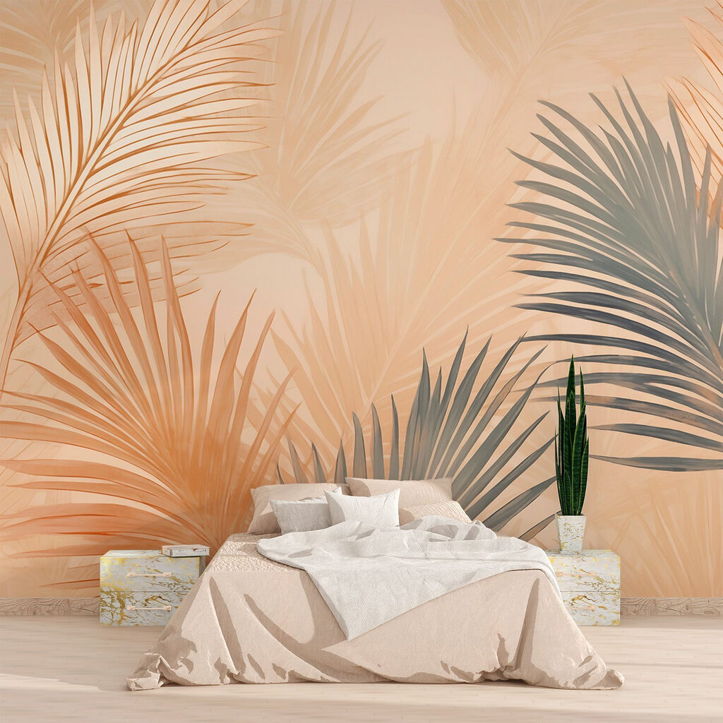 Serene foliage in soft hues Serene foliage in soft hues