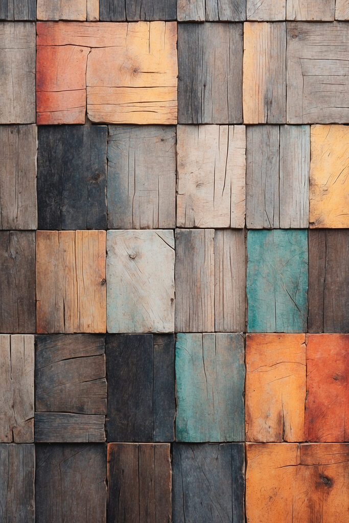 Group of wood planks Group of wood planks
