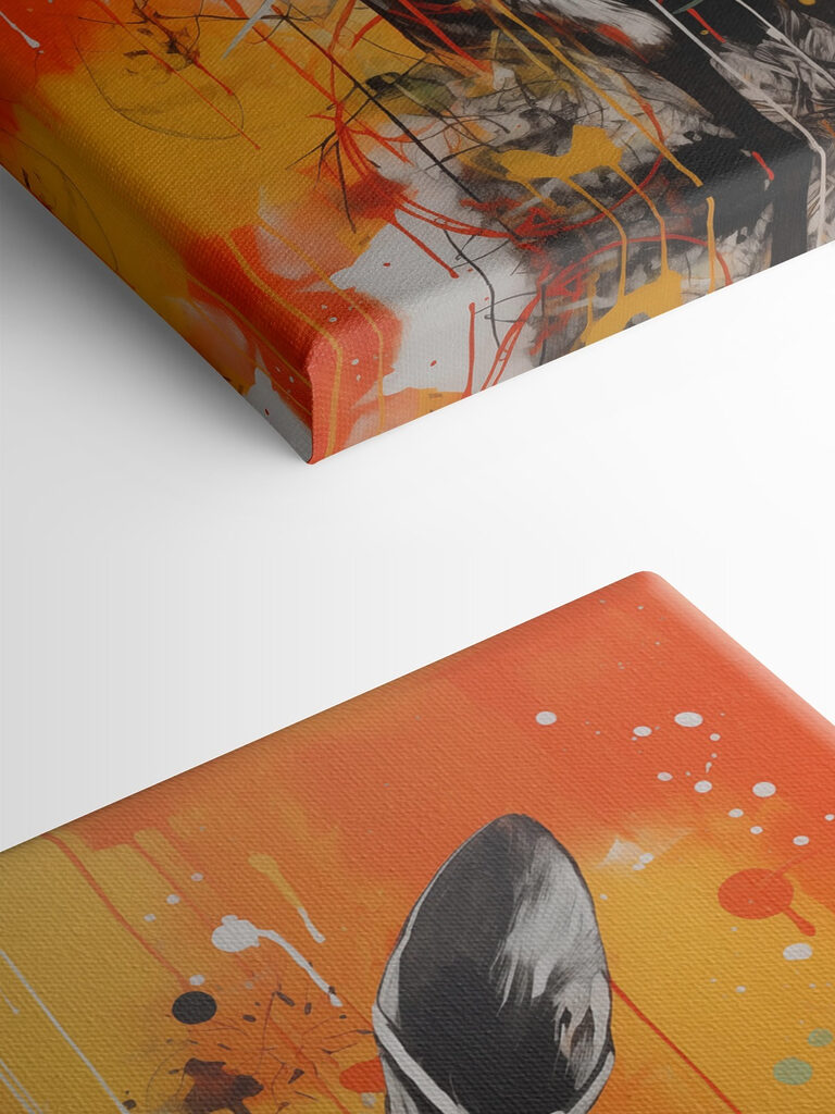 Painting of a kangaroo