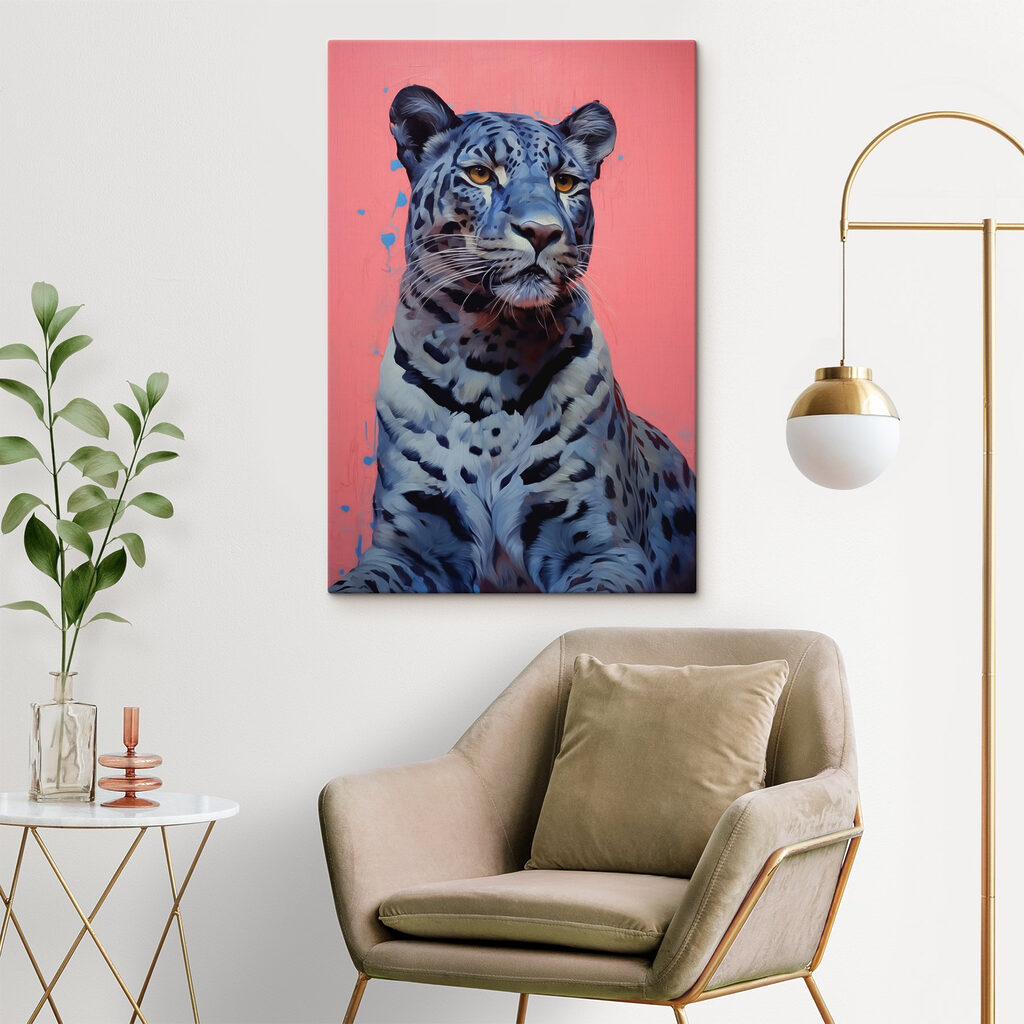 Majestic cat with striking markings Majestic cat with striking markings