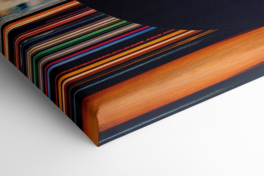 Record on a stack of records