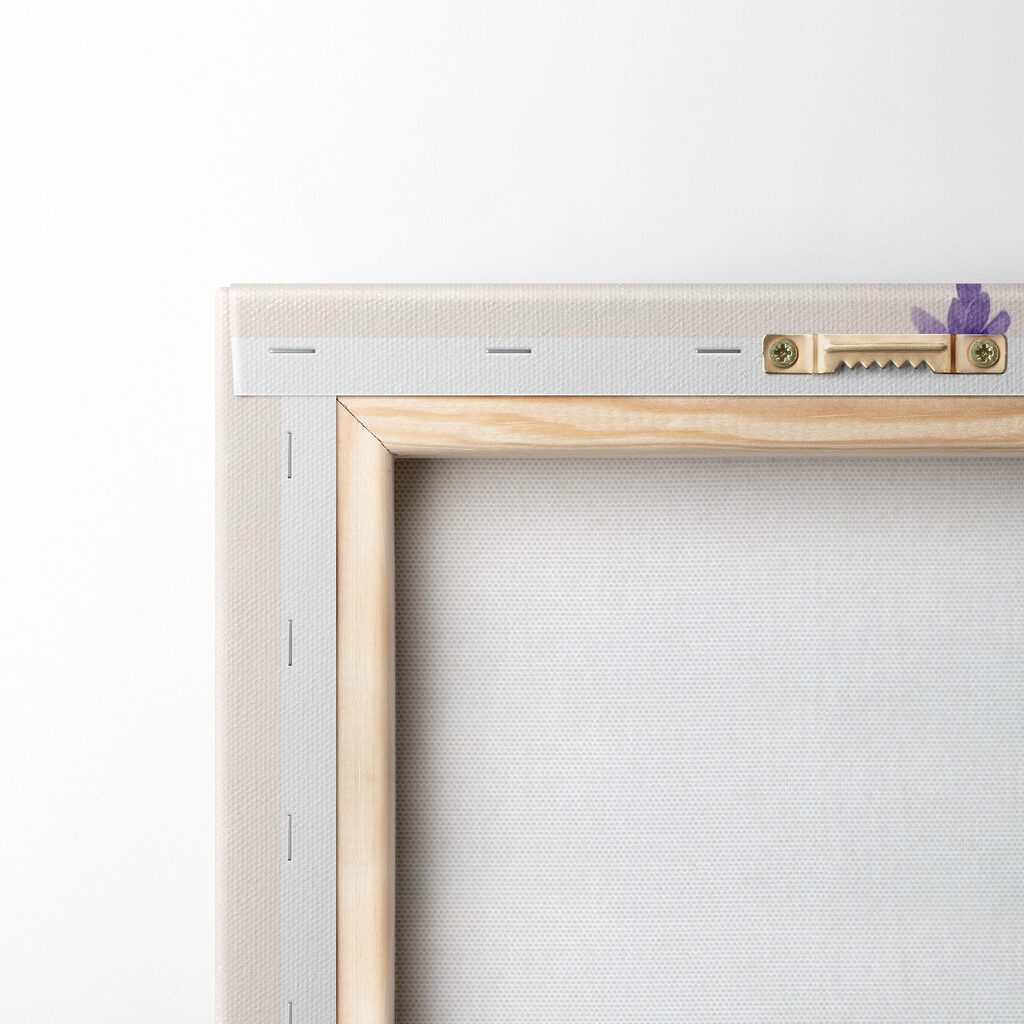 Delicate blooms in soft lavender hues