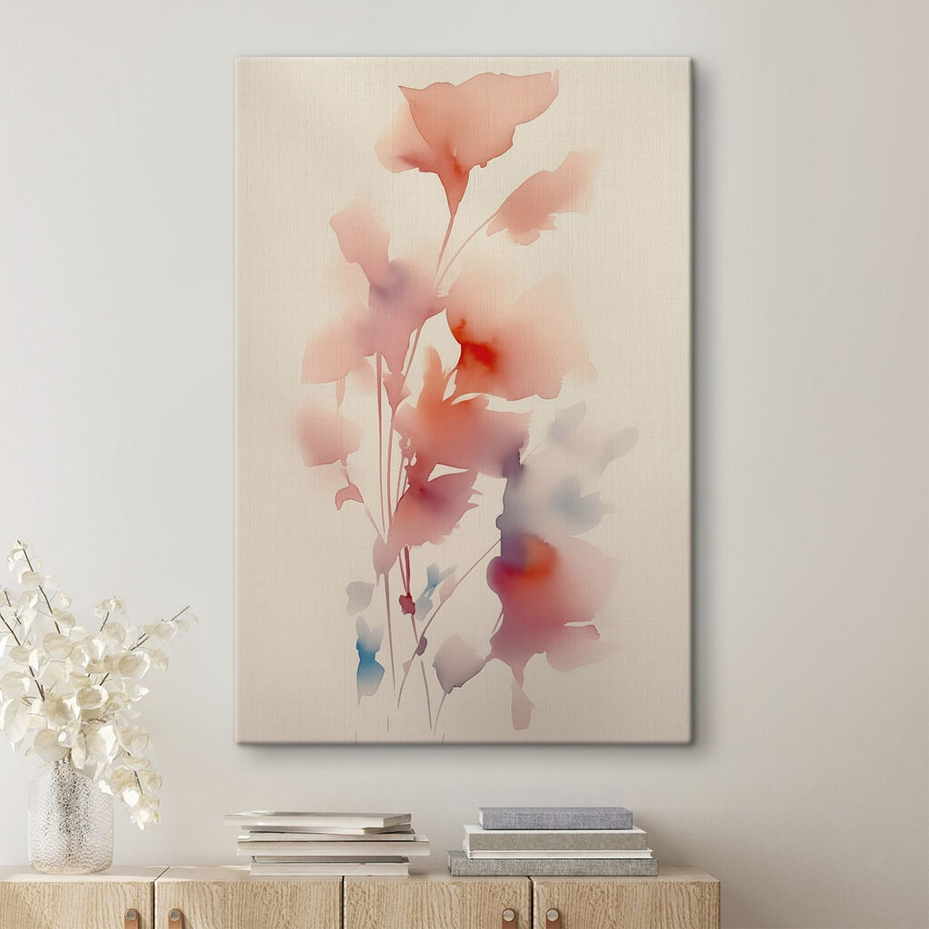 Watercolor painting of flowers Watercolor painting of flowers